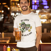 Lucky Irish Liebe Geschenk für Husband Sugar Skull T-Shirt