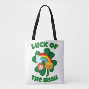 Lucky Irish Niedlich Kleeblatt Cartoons Tasche