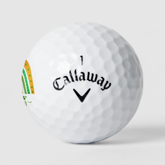 Lucky Irish Rainbow Golfball (Logo)