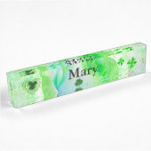 Lucky Irish Rose Namensplakette