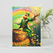LUCKY IRISH SAVE THE DATE (Stehend Vorderseite)
