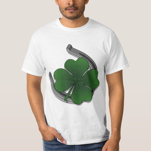 Lucky Irish Shirt St Patrick's T - Shirt Lucky Shi (Vorderseite)