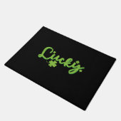 Lucky Irish St. Patricks Day Fußmatte (Schrägansicht)