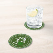 Lucky Irish St Patricks Day Party Runder Pappuntersetzer (Vor Ort)
