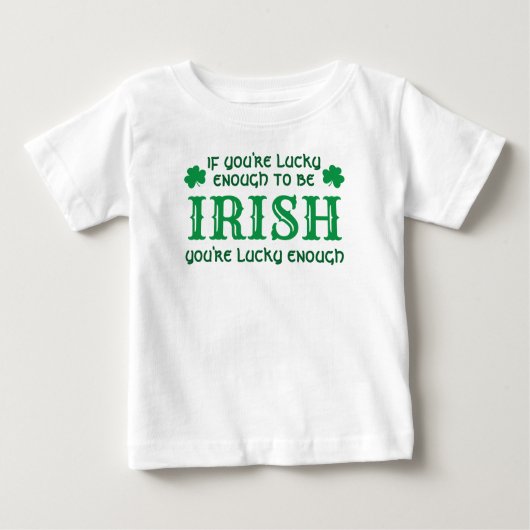 Lucky Irish | St Patricks Day T - Shirt (Vorderseite)
