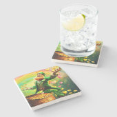 LUCKY IRISH STEINUNTERSETZER (Seitenansicht)