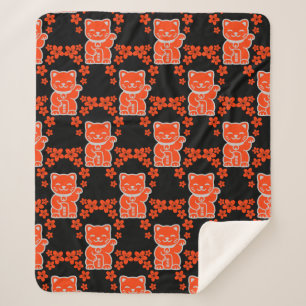 Lucky Japanisch Maneki-neko Sherpadecke