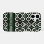 Lucky Kariert Clover Pattern iPhone 16 Hülle (Rückseite (Horizontal))