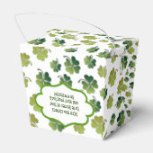 Lucky Kleber für den St. Patrick's Day Geschenkschachtel (Rückseite)
