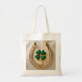 Lucky Klee mit Gold Horseshoe Tragetasche (Vorne)