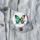 Lucky Klee mit Schmetterling Button (Beispiel)