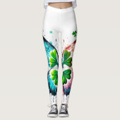 Lucky Klee mit Schmetterling Leggings (Vorderseite)