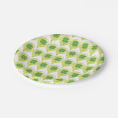 Lucky Klee Pappteller (Schrägansicht)