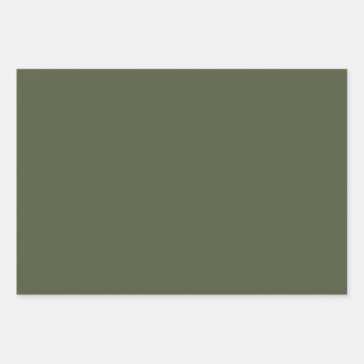 Lucky Kleeblatt Cloud Wasserfarbe Kunst Geschenkpapier Set (Vorderseite 2)