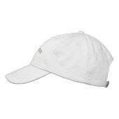 Lucky Kleeblatt Irish Green Personalisiert Bestickte Kappe (Links)
