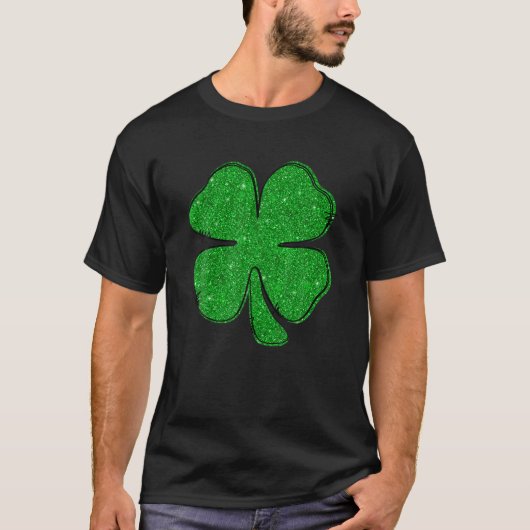 Lucky Kleeblatt Irish Women Men St Patrick's Day T-Shirt (Vorderseite)