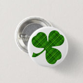 Lucky Kleeblatt Kleiner Round Button (Vorne & Hinten)