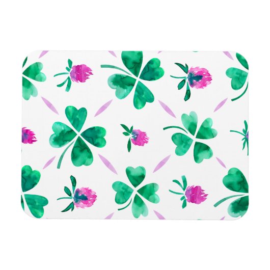 Lucky Kleeblatt Magnet (Horizontal)