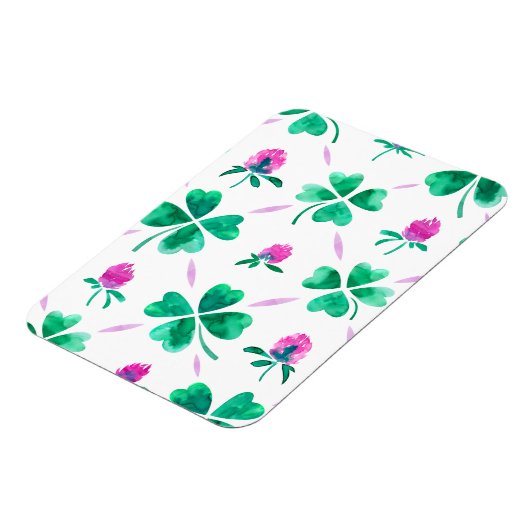 Lucky Kleeblatt Magnet (Linke Seite)