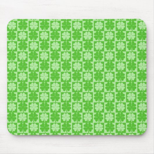 Lucky Kleeblatt Mousepad (Vorne)