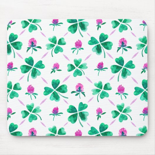 Lucky Kleeblatt Mousepad (Vorne)