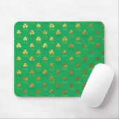 Lucky Kleeblatt Mousepad (Mit Mouse)