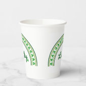 Lucky Kleeblatt Pappbecher (Links)