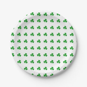 Lucky Kleeblatt Plate Pappteller
