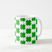 Lucky Kleeblatt Printed St.Patrick's Kaffeetasse (VorderseiteRechts)