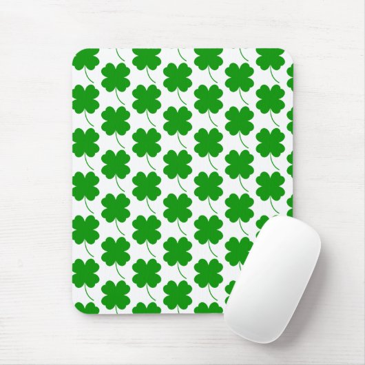 Lucky Kleeblatt Printed St.Patrick's Mousepad (Mit Mouse)