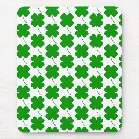 Lucky Kleeblatt Printed St.Patrick's Mousepad (Vorne)