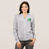 Lucky Kleeblatt Rainbow Hoodie (Vorne ganz)