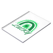 Lucky Kleeblatt Rainbow Notizblock (Linke Seite)