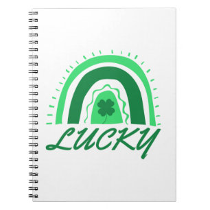 Lucky Kleeblatt Rainbow Notizblock