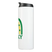 Lucky Kleeblatt Rainbow St Patricks Thermosbecher (Nach rechts gedreht)