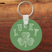 Lucky Kleeblatt Schlüsselanhänger (Vorderseite)