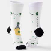 Lucky Kleeblatt Scottie Socken (Gewinkelt)