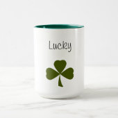 Lucky Kleeblatt St. Patrick's Day Clover Tasse (Zentrum)