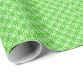 Lucky Kleeblatt St. Patrick's Day Geschenkpapier (Rolleneckpunkt)