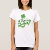 Lucky Kleeblatt St Patrick's Day Irish T-Shirt (Vorderseite)