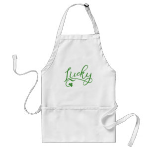 Lucky Kleeblatt St Patricks Day Schürze