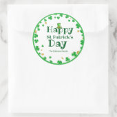 Lucky Kleeblatt St. Patrick's Day Stickers (Tasche)