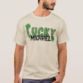 Lucky Kleeblatt St Patrick's Day T - Shirt (Vorderseite)