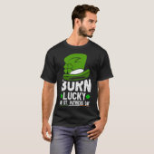 Lucky Kleeblatt St. Patricks Day T-Shirt (Vorne ganz)