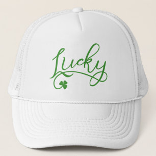 Lucky Kleeblatt St Patricks Day Truckerkappe
