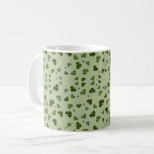 Lucky Kleeblatt Tasse (Vorderseite Links)
