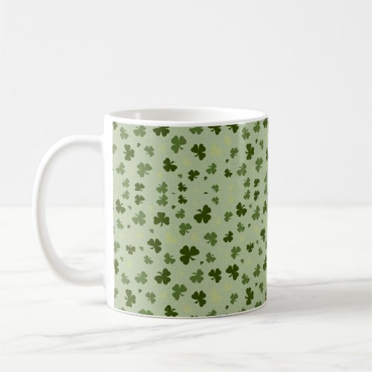 Lucky Kleeblatt Tasse (Links)