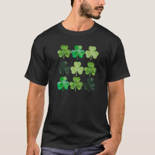 Lucky Kleeblatts Irish Vierblättriges Kleeblatt Ha T-Shirt