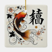 Lucky Koi Ornament (Rückseite)