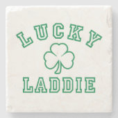 Lucky Laddie Steinuntersetzer (Vorderseite)